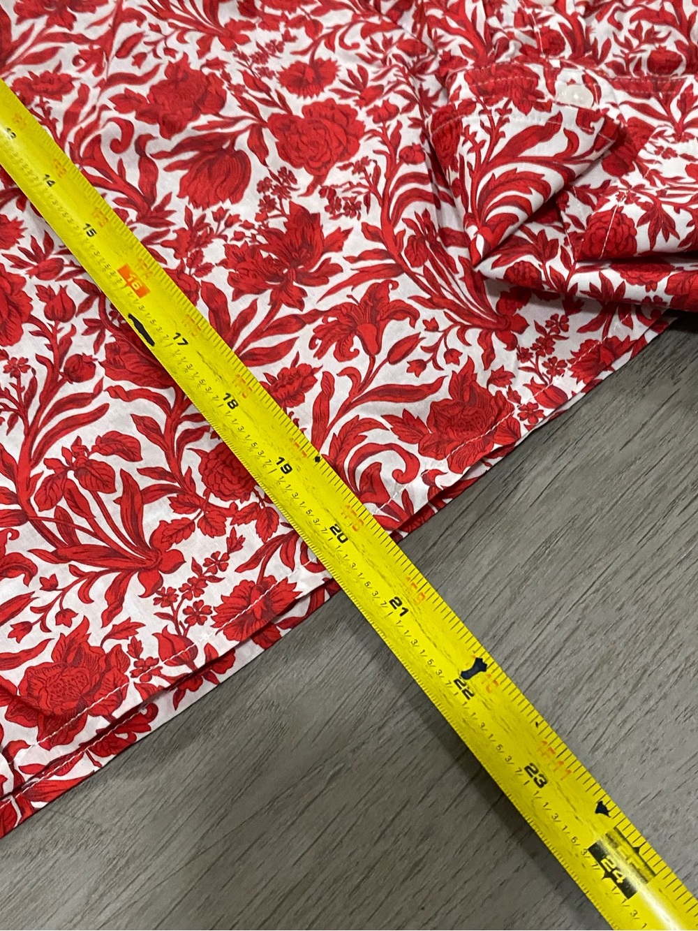 J. Crew Cropped Garcon Button Up Shirt in Liberty Sambourne Fabric Size 6 - Picture 10 of 10